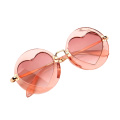 children sunglasses 2020 new arrivals trendy cute round heart shaped shades uv400 plastic sun glasses girl 77639